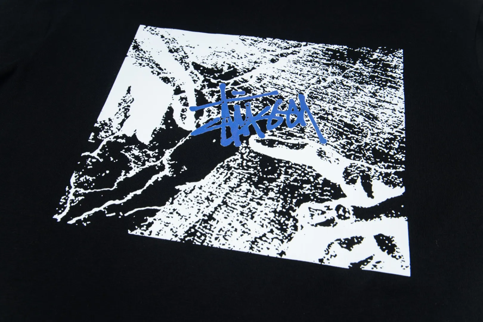 🔥 082# P55 （In Stock ） Stussy T Same Style ：Black White Size：S M L XL ： 260 ：